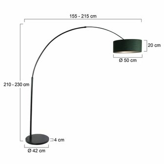 Steinhauer vloerlamp 8127ZW