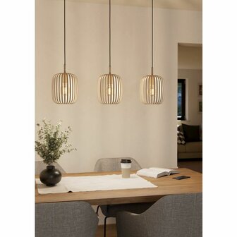 Eglo ROMAZZINA hanglamp taupe