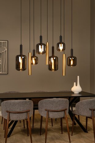 Lucide JOANET hanglamp koffie